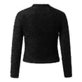 thumbnail image 4 of GigrtiJin Chandails à Col Roulé pour Femmes Décontractés Couleur Unie Slim Crop Top Mode Confortable Blouses Décontractées, 4 of 7