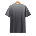 thumbnail image 4 of Timegard Hauts Grande Taille pour Femmes Couleur Dégradée Manches Courtes Col Rond Chemisiers Décontractés Confortables T-Shirts, 4 of 5