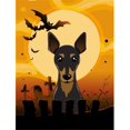 thumbnail image 1 of Carolines Treasures BB1798CHF Drapeau Mini Pin en Toile Taille Maison Halloween, 1 of 4