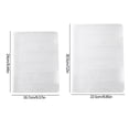thumbnail image 2 of HLONK Portable Project Case Plastic File Storage Cases Transparent File Slim Cases Plastic Storage File Boxes Organizer Box Plastic with Buckle Office School Supplies, 2 of 4