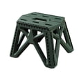 thumbnail image 1 of Foldable Step Stool Adults Kids Stepping Stool Furniture with Carry Handle Stool Green, 1 of 9