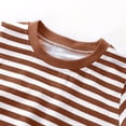 thumbnail image 5 of WRKEKC T-Shirts pour Garçons, Hauts d'Été pour Garçons, T-Shirts de Sport à Manches Courtes Décontractés d'Été pour Enfants à Col Rond à Rayures Imprimées, 5 of 5