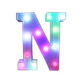 thumbnail image 1 of LiveSatisfy Clearance Colorful Light Up Letters, LED Letter Lights Marquee Letter Signs Battery Powered, Letter Lamp with Remote for Birthday Party Wedding Home Bar Christmas Decorations, 1 of 8