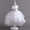 White, variant on TopLLC Short Sleeve Round-Neck Dress Children Train Skirt Cake Princess Dress Girl Bowknot Puffy Gown Dress Girl Dress