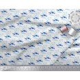 thumbnail image 2 of Soimoi polyester Crepe Fabric Waves,Bubbles & Fish Ocean Decor Fabric Printed Yard 52 Inch Wide, 2 of 3
