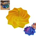 thumbnail image 1 of Stress And Release Puzzle Toy Sensory Expansion Star 3D Printed Decagonal Radish Tower With Handle, 1 of 9
