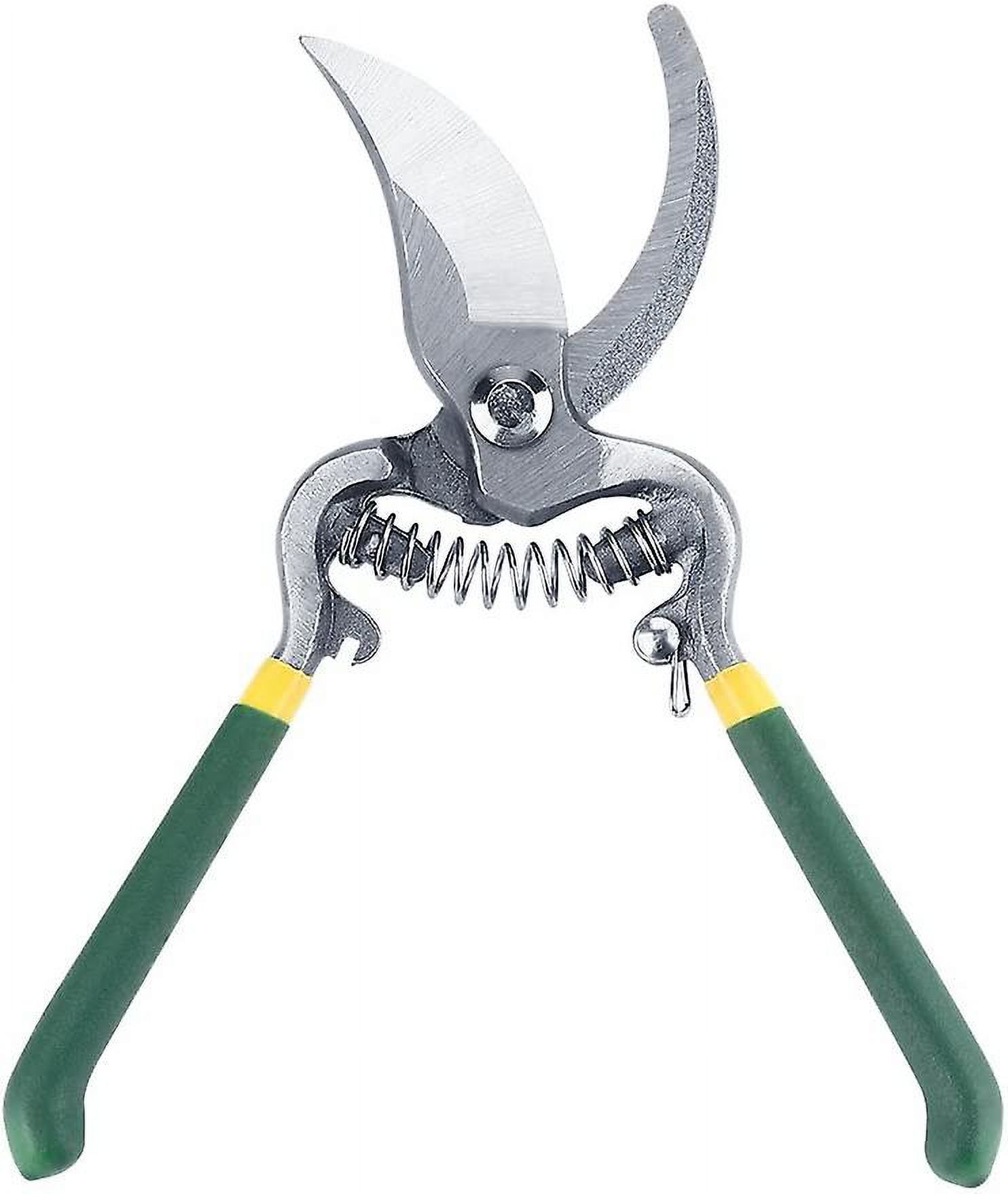 Professional Garden Pruner, Pruning Shears Japanese Steel Needle Blade Ergonomic Non-Slip Handles Tree Trimmers Pruning Scissors
