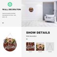 thumbnail image 2 of Miangastore Home Plaque Coffee Round 1Pcs 11.8x11.8in, 2 of 9