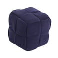 thumbnail image 1 of yuksok Repose-Pieds Antidérapant Stable Tabouret Bas Décoratif pour Entrée Canapé Salon Bleu, 1 of 9