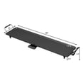 thumbnail image 2 of Pemberly Row Teppanyaki Table Top Grill Griddle BBQ Nonstick Camping Black, 2 of 8