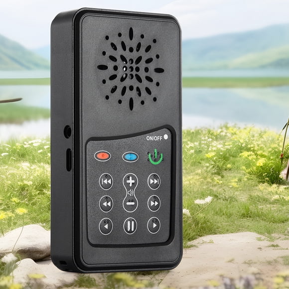 Electronic Scripture Reader, 900mah Portable Electronic Scripture Reader, Monocrystalline Silicon Solar Powered Player with Smart Memory Reading,