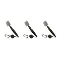 thumbnail image 4 of Ruiboury Golf Club Brush Portable Handheld Replacement Double-sided Ball Shoe Brushes Black with Lid 3Set, 4 of 6