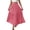 Red, variant on fheaev Flowy Boho Maxi Skirt for Women Trendy High Waist Elastic A Line Pleated Ruffle Tiered Summer Casual Beach Long Skirts