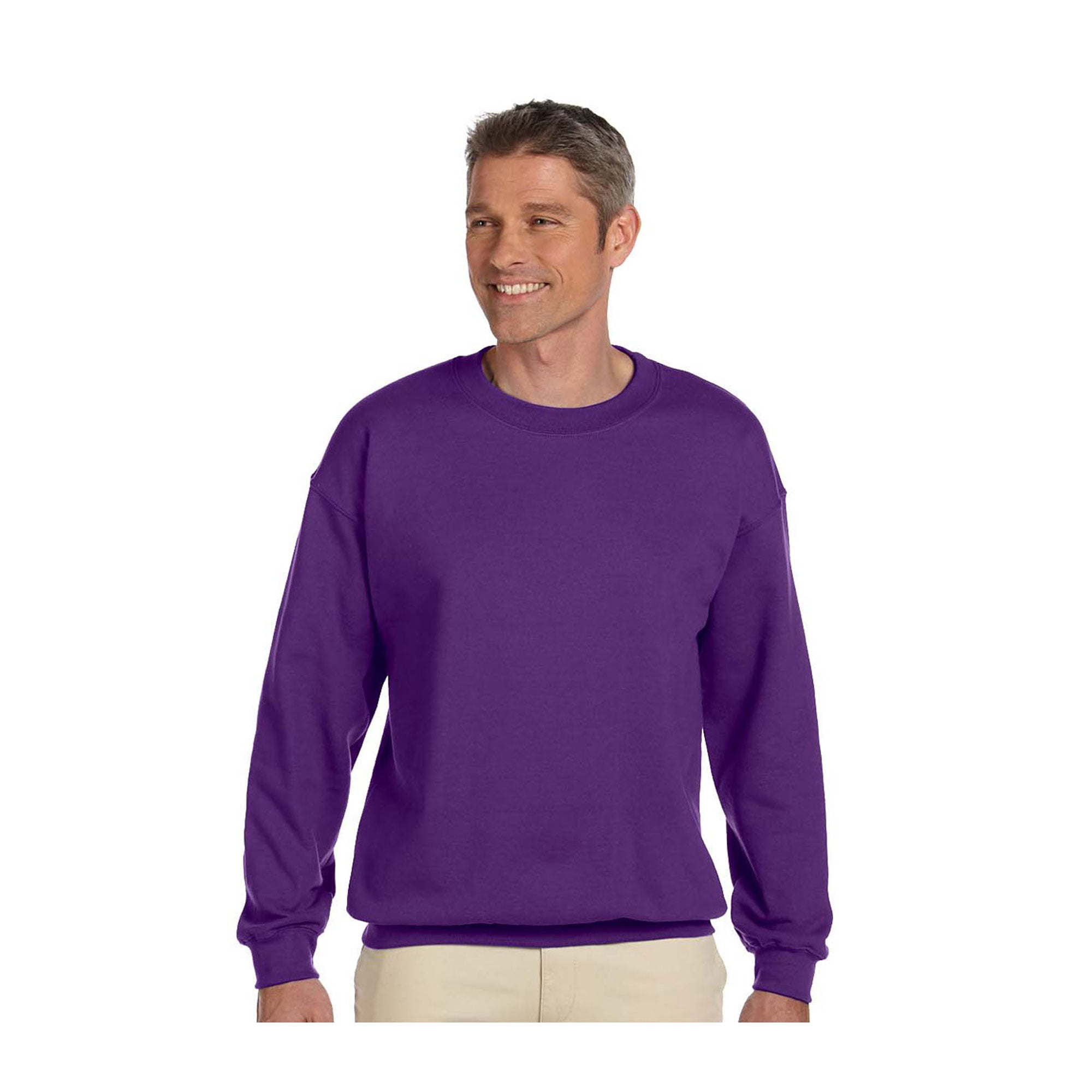 Gildan Men's Heavy Blend Crewneck Waistband Sweatshirt, Style G18000