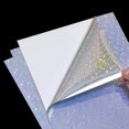 thumbnail image 4 of 20 Sheets Shiny Printable Sheet Glitter Printable Paper for Printer Paper Sticker Glitter Sticker, 4 of 9