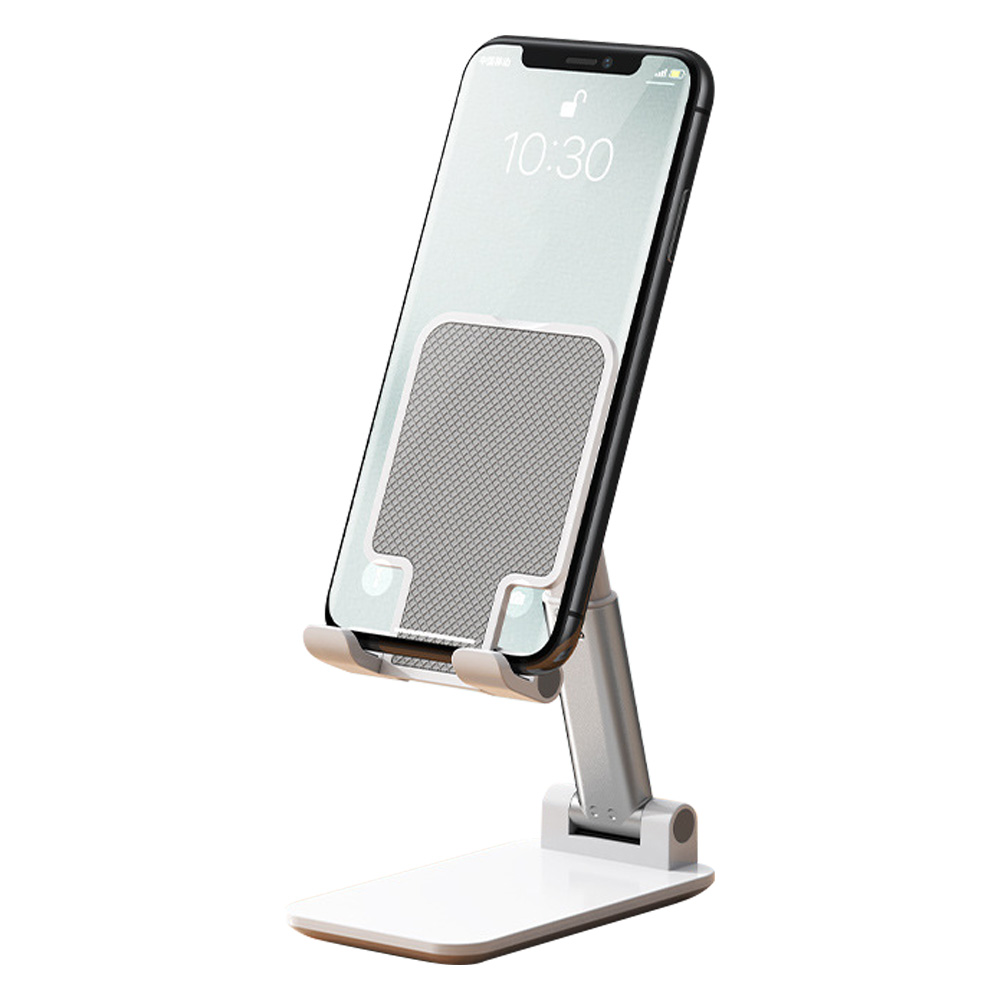 Cell Phone Stand, Adjustable Angle Height Phone Stand for Desk, Foldable Desktop Phone Holder, Phone Stand Compatible for Cell Phone/Tablet