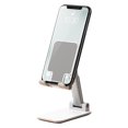 thumbnail image 1 of Cell Phone Stand, Adjustable Angle Height Phone Stand for Desk, Foldable Desktop Phone Holder, Phone Stand Compatible for Cell Phone/Tablet, 1 of 5