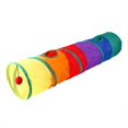 thumbnail image 2 of Cat Tunnel Cat Tunnel Toy Pet Play Tunnel Little Pet Tunnel Cat Toy Cat Tunnel Safe Eco Friendly Interactive Rainbow Pet Play Tunnel For Little Pets Dogs, 2 of 5