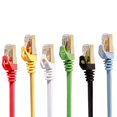 thumbnail image 1 of Cat 7 Ethernet Patch Cable 3ft 6 Pack (Highest Speed Cable) Cat7 Flat Shielded Ineternet Network Cables for Modem,, 1 of 5