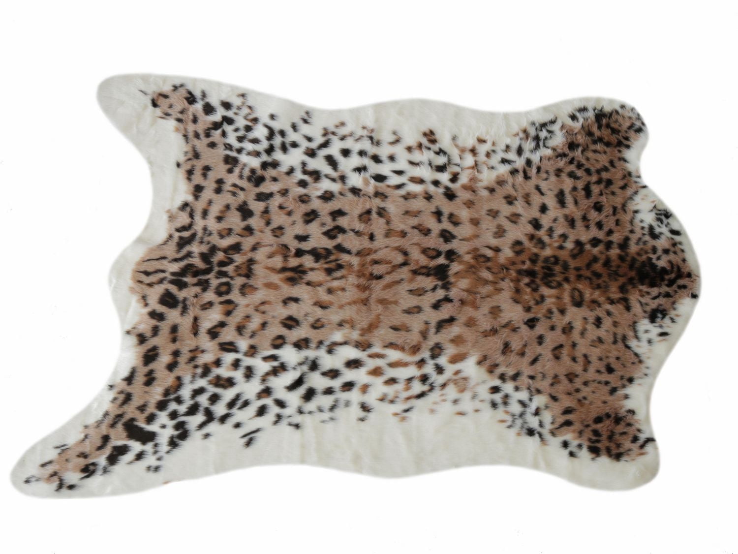 H-Luxe Faux Hide Animal Print Rug