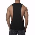 thumbnail image 3 of Plebaso Cotton Tank Tops for Men Workout Sleeveless Muscle Shirts Lightweight Summer Athletic Running Tee, 3 of 4