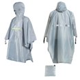 thumbnail image 1 of Pincandy Ponchos pour Femmes Hommes Poncho de Pluie à Capuche pour Adulte Imperméable Léger Imperméable Unisexe pour Randonnée Camping Urgence, 1 of 3