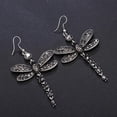 thumbnail image 1 of zanvin Mothers Day Gifts,Retro Multicolor Diamond Tassel Insect Earrings Female Long Ear Jewelry, 1 of 4