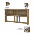 thumbnail image 4 of Pemberly Row 60W Hutch for L Shaped Desk in Reclaimed Pine - Engineered Wood, 4 of 10