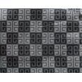 thumbnail image 4 of oneOone Georgette Viscose Fabric Greek Key Geometric Printed Fabric 1 Yard 42 Inches Wide, 4 of 4