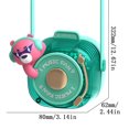 thumbnail image 2 of Boovnll Fan, Fan Mini Portable Silent Charging Lanyard Handheld Small Fan, Portable Fan, Desk Fan, Fans, 2 of 2