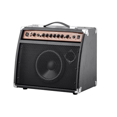 Monoprice Amplificateur de Guitare Acoustique de 20 Watts, Égaliseur 3 Bandes avec Sélecteur de Fréquence, Parfait pour la Pratique et les Petits Concerts - Stage Right Series