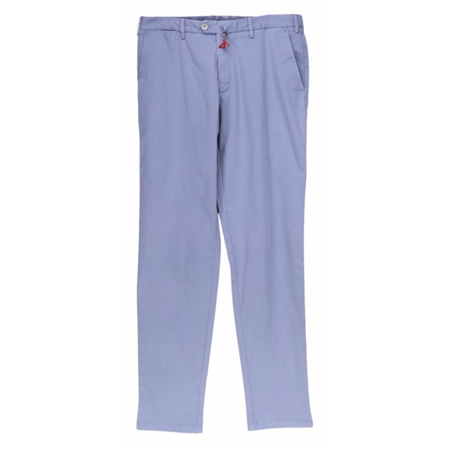 Isaia Men's Periwinkle Tinto Regular Fit Pants & Capri - 42 US / 52 EU