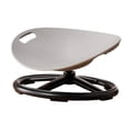 thumbnail image 1 of Lipstore Kids Swivel Chair 360 Degree Rotation Rotating Stool for Living Room Bedroom Silver, 1 of 8