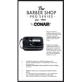 thumbnail image 2 of Conair Barber Shop Pro Series Vegan Polyurethane Travel Pouch with Grip Handle, Lightweight & Spacious Design, 2 of 3