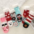thumbnail image 4 of FhsagQ Chaussettes Chaussettes de Costume pour Femmes Ensemble Chaussettes Pantoufles pour Femmes avec Chaussettes Pantoufles Non Doublées Chaussettes pour Femmes Résille Chaussettes pour Femmes Grande Taille Noir Taille Unique, 4 of 5