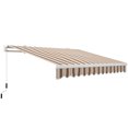 thumbnail image 1 of Outsunny 13' x 8' Manual Retractable Patio Awning Sun Shade, 1 of 10