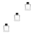 thumbnail image 2 of kurtrusly 1/2/3/5 Empty Square Glass Diffuser For Fragrance - Thickened Bottom Anti-Slide With Excellent 200ml 3PCS, 2 of 6