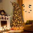 thumbnail image 2 of Costway 7 FT Artificial Halloween Tree with Bendable Top Section 1050 Branch Tips 340 Lights, 2 of 10