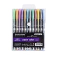 thumbnail image 1 of Amdohai Colored Gel Pens Set Neon Color Pen Marker 1.0mm for Children Students Adults Writing Drawing Coloring Books Journaling Office School Stationery Supplies, 1 of 8