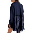 thumbnail image 4 of LSLJS Robe Chandail Surdimensionnée pour Femmes à Manches Longues, Col Ras du Cou, Chandail à Enfiler, Hauts, Chandails, Mini-Robe, Robe Grande Taille, 4 of 8