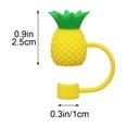 thumbnail image 3 of Bouchon de Paille en Gel de Silice Réutilisable pour Bouteilles d'Eau, Couvercle de Bouchon de Paille Mignon, Couvercle de Bouchon de Paille Anti-Éclaboussures, Couvercle de Bouchon de Paille Réutilisable, Couvercle de Paille pour Bouteille d'Eau, Diamètre 0,4 Po, 3 of 9