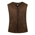thumbnail image 4 of GUOOL Gilet Homme à Lacets pour Halloween Cosplay Steampunk Fête TG, 4 of 8