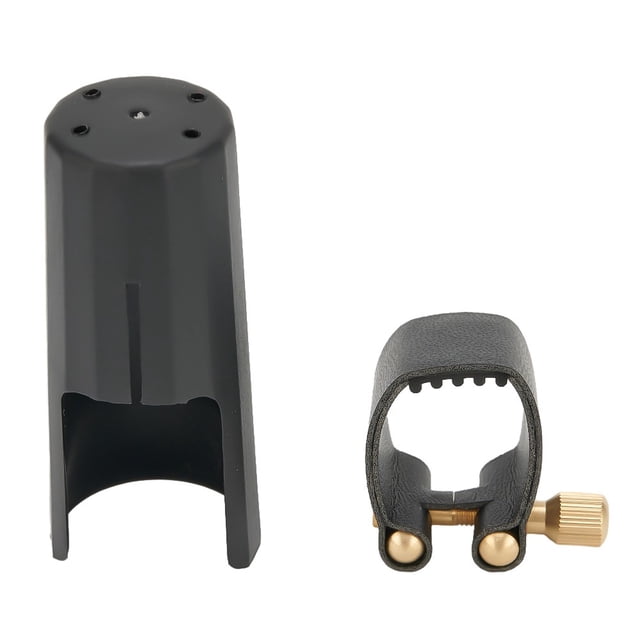 Saxophone en Cuir avec Capuchon pour Alto Soprano Saxophone Clarinette Embouchure pour Tenor