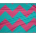 thumbnail image 4 of oneOone Polyester Lycra Fabric Chevron Geometric Print Sewing Fabric BTY 56 Inch Wide, 4 of 4