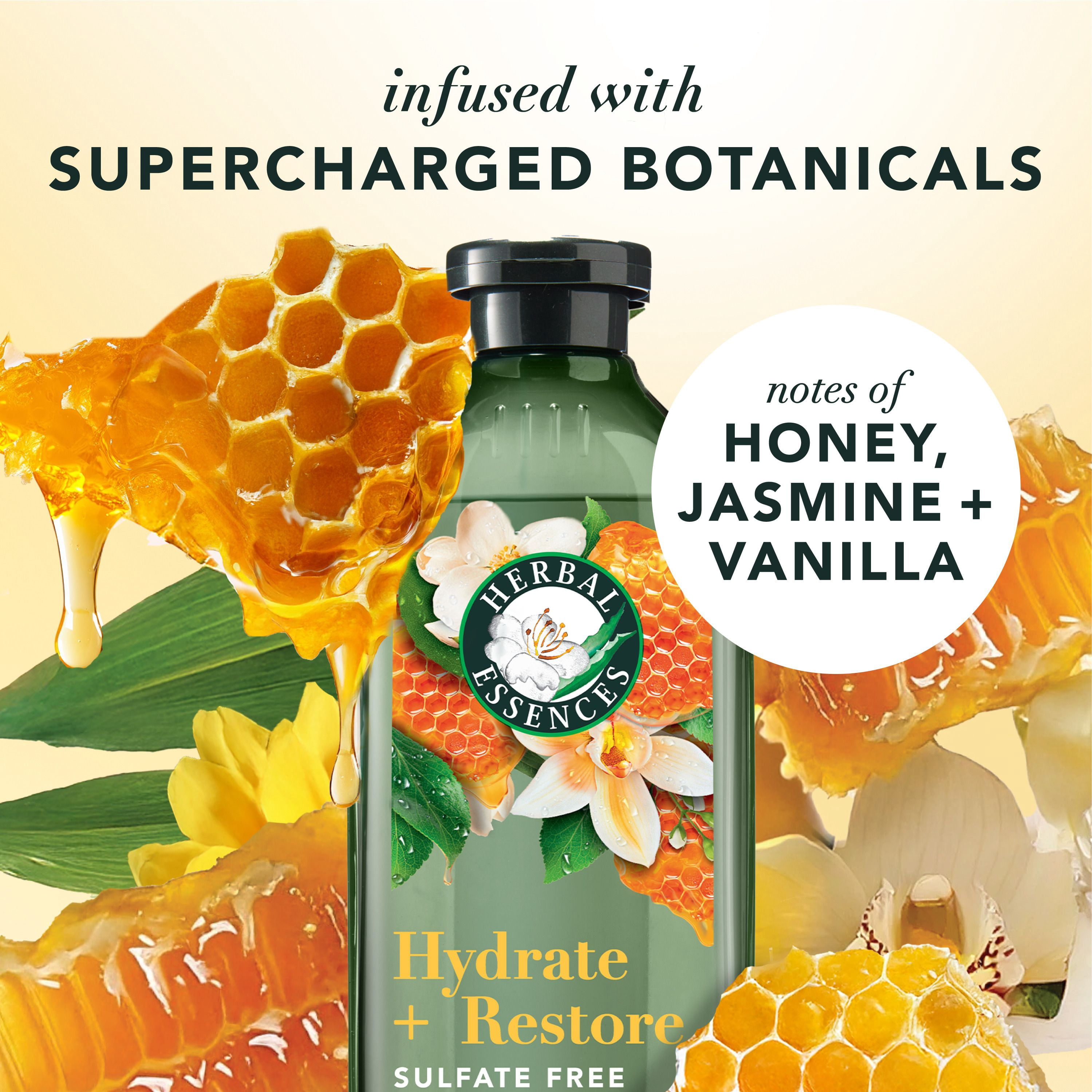 HERBAL ESSENCES SULFATE FREE HONEY SHAMPOO/CONDITIONER DUAL