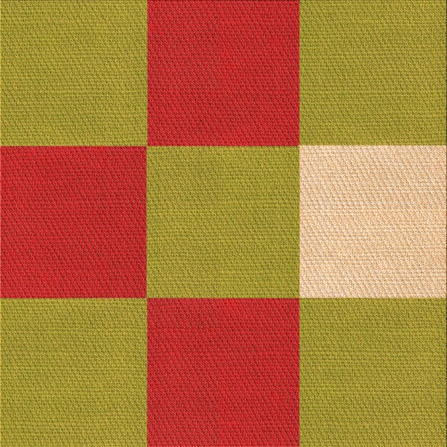 Ahgly Company Tapis d'Intérieur Lavable en Machine Carré Rouge Lave, 5 Pieds Carré