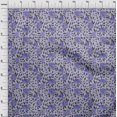 thumbnail image 4 of oneOone Polyester Spandex Purple Fabric Floral Retro Sewing Craft Projects Fabric Prints By Yard 56 Inch Wide, 4 of 5