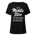 thumbnail image 4 of Pompotops Femmes Mode Casual Chemises Manches Courtes Tee Tops Tunique Blouse, 4 of 4
