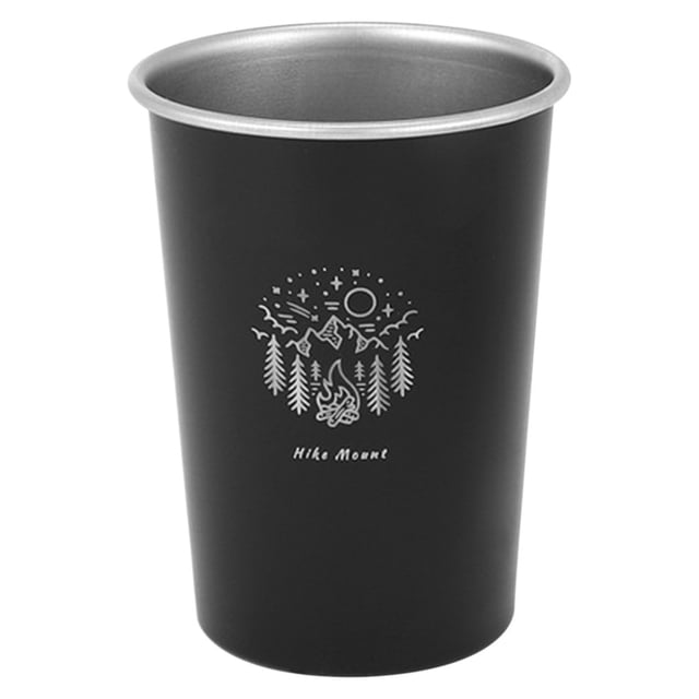 Dvkptbk Tasse à Café Camping Extérieur en Acier Inoxydable Tasse Portable Bière Thé 350 ml Tasse à Café Santé Environnementale Tasse de Boisson Kitchen Essentials