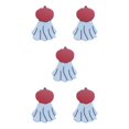 thumbnail image 2 of kurtrusly White Affordable Ghosts Enamel Pin Modern Minimalist Brooche Delicate Intricate Enamel Pin Punk B 5Set, 2 of 6